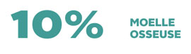 10 % MOELLE OSSEUSE