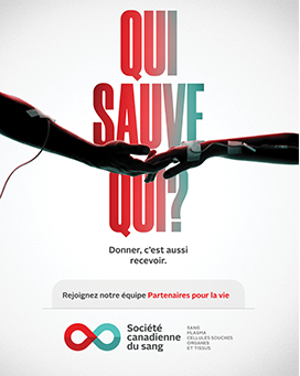 Qui Sauve Qui? poster with two hands