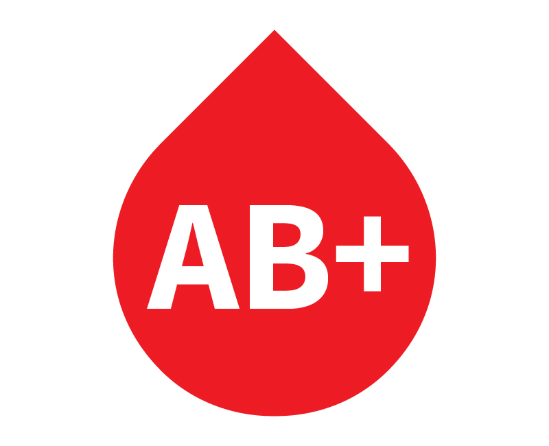 AB-positive droplet icon