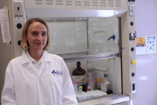Dr. Marjorie Brand uses donated cord blood in her study of blood diseases and cancers.