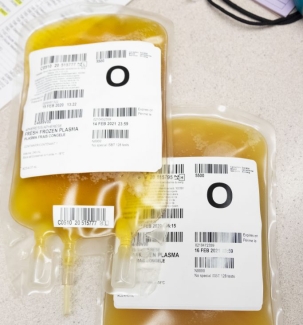 Convalescent plasma units.