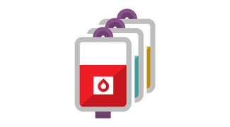 Graphic Icon of Multi Product - blood, stem cells and plasma bag