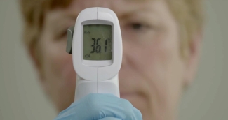 “How to self-administer employee temperature checks”