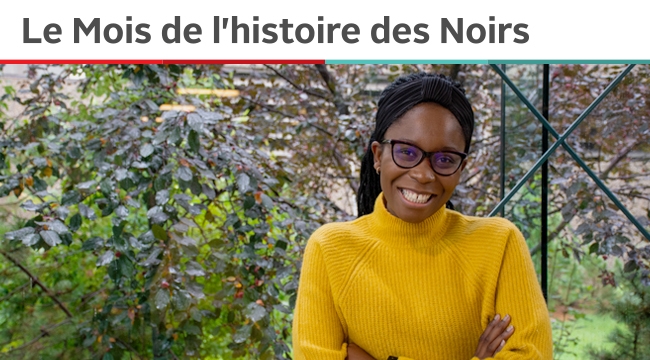 Sylvia Okonofua mène une campagne de recrutement auprès de Canadiens noirs pour le registre de donneurs de cellules souches. 